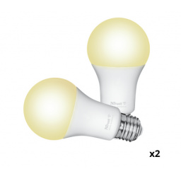 L�mpara LED WiFi Trust Pack Duo E27 60W Blanca