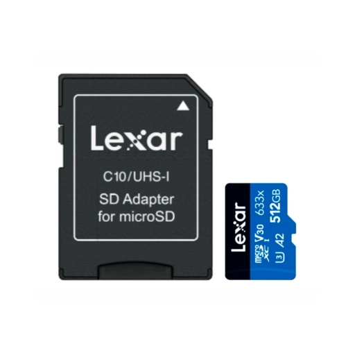 Memoria MicroSDXC 512GB Lexar 633x UHS-I