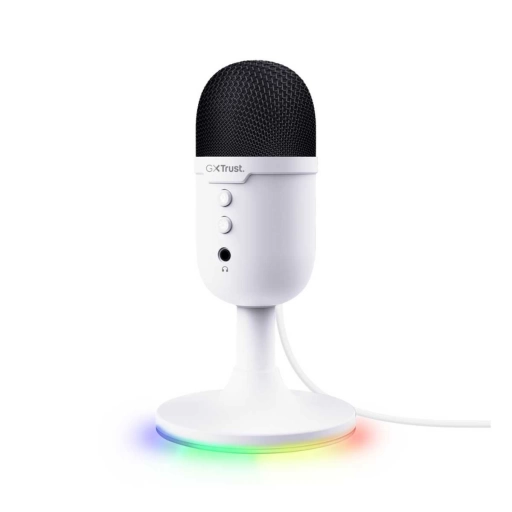 Micr�fono Trust GXT 234 Yunix USB para Streaming Blanco