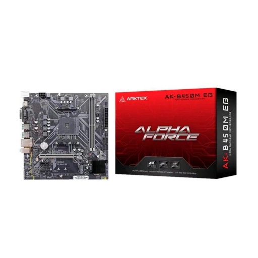 Motherboard Arktek AK-B450M EG Socket AM4