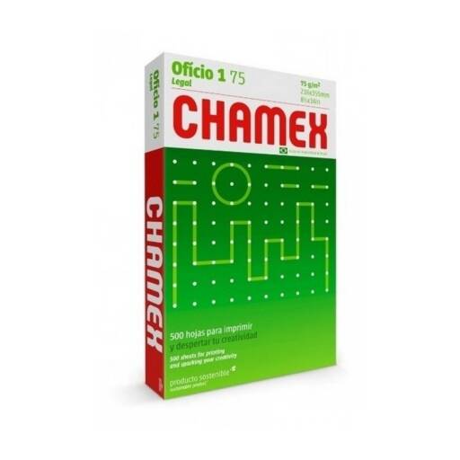 Papel Chamex Oficio 500 Hojas de 75g