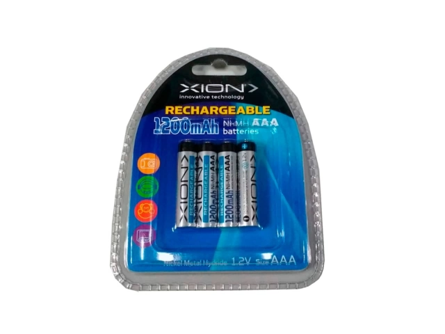 Pilas Recargables AAA 1200mAh