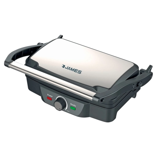 Sandwichera James 1600W Antiadherente GSJ Inox