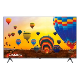 Smart TV James 65" 4K UHD ISDB-T VIDAA OS Netflix YouTube Prime Video