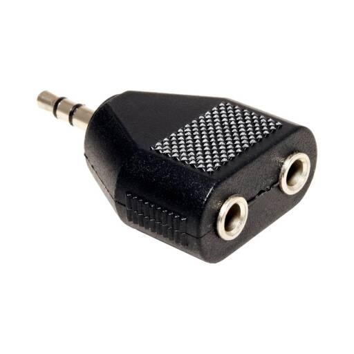 Adaptador Splitter de Audio 3.5mm