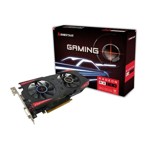 Tarjeta de Video Biostar Radeon RX560 4GB DDR5