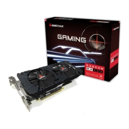 Tarjeta de Video Biostar Radeon RX580 2048SP 8GB DDR5