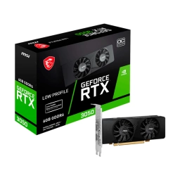 Tarjeta de Video MSI GeForce RTX 3050 LP 6G OC 6GB