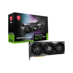 Tarjeta de Video MSI GeForce RTX 4070 Super 12GB X Slim