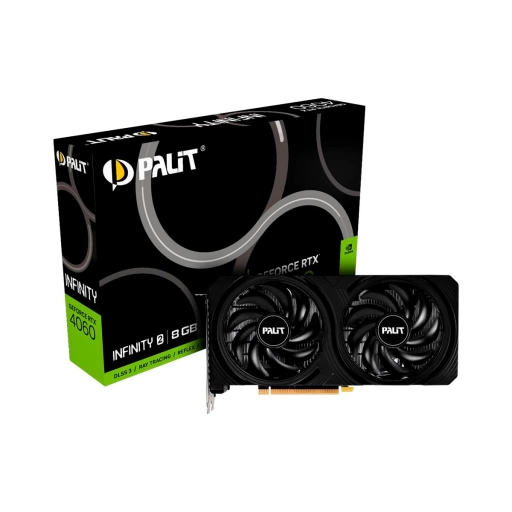 Tarjeta de Video Palit GeForce RTX 4060 Infinity 2 8GB