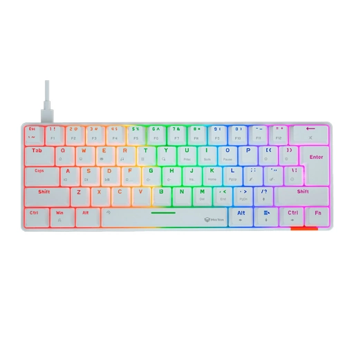 Teclado Gamer Meetion MK005 Blanco