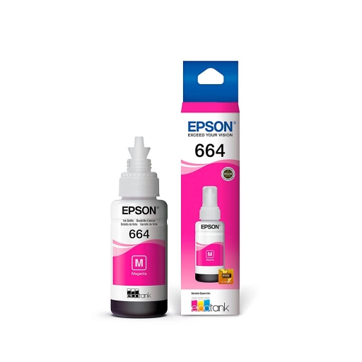 Tinta Epson Ecotank T6643 Magenta Rendimiento 6500 Pginas