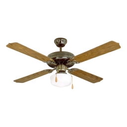 Ventilador de Techo James VT-3 3 Velocidades 4 Aspas 1 Luz